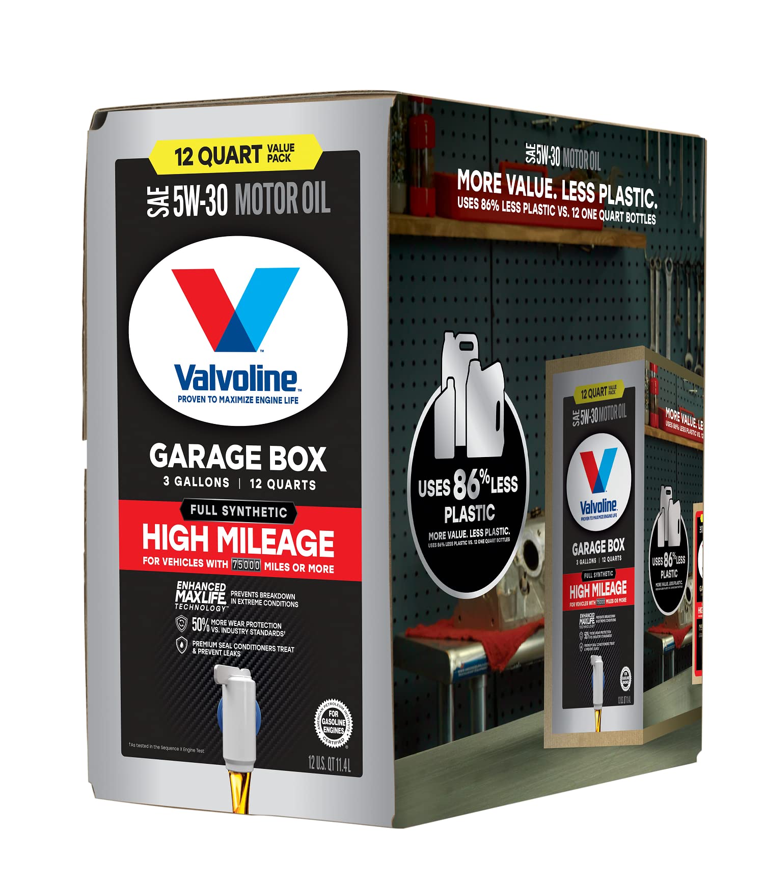 Valvoline Full Synthetic High Mileage with Enhanced