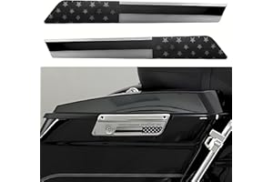 Alicatong American US Flag Saddlebag Inserts Compatiable with Harley Davidson Touring 2014 and Newer Harley Davidson Street Glides 2014 and Newer Harley Davidson Road Glides 2014 and Newer