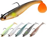 Truscend Shadtale Trembly Sinking Lure with BKK Hooks Multi-Pack