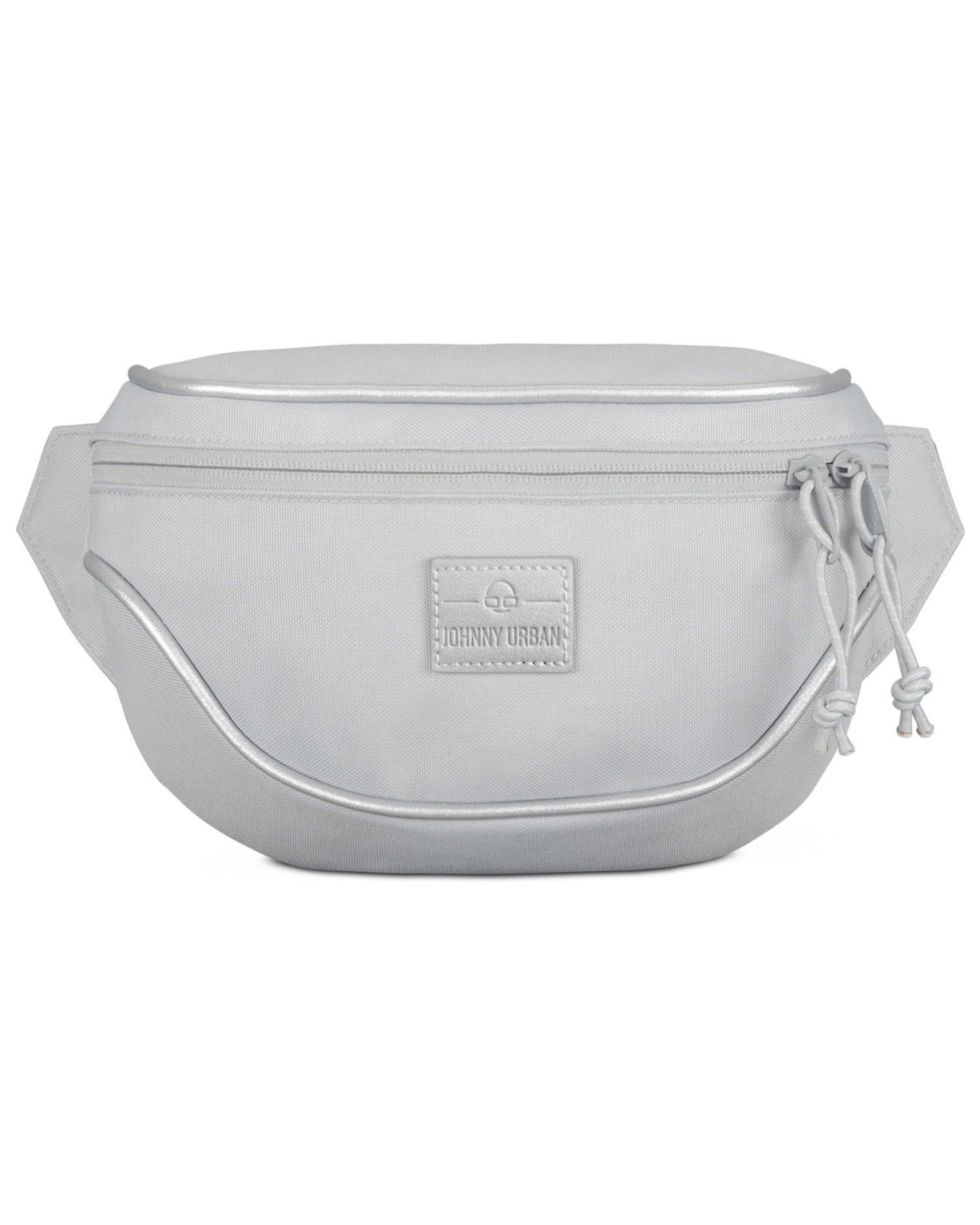 JOHNNY URBAN Bum Bag Fanny Pack Women & Men Grey - Ben - Hip Bag Made of Recycled PET Bottles for Festivals, Sports & Travel - Water-Repellent