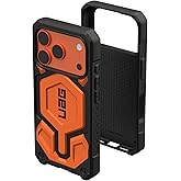 URBAN ARMOR GEAR UAG Designed for iPhone 17 Pro Case Monarch Pro - Compatible with MagSafe Military Grade Protective Cover, Orange