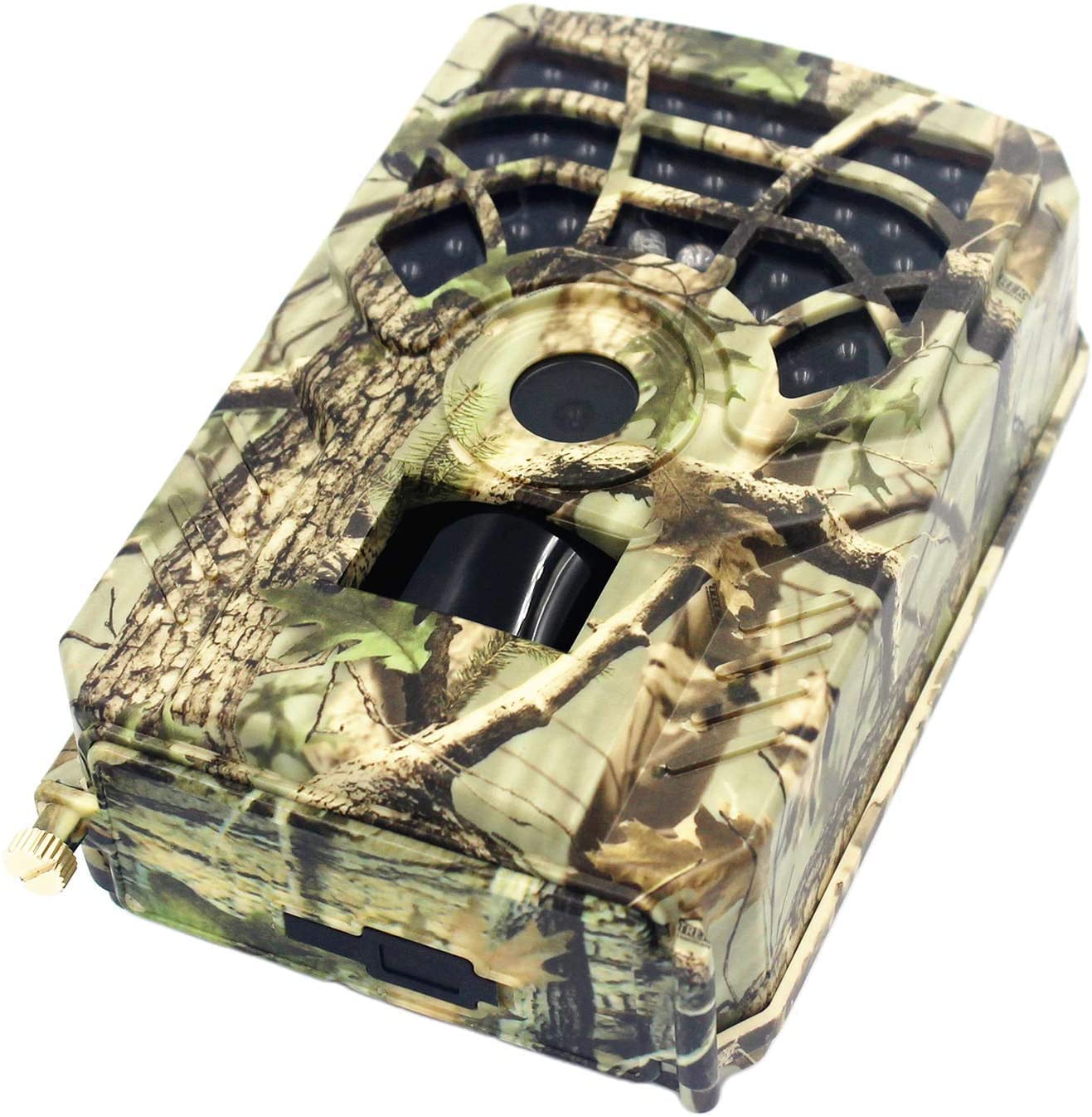 zalati Trail Camera 12MP 720P Waterresistant 64 IR LED Night Vision 15M Motion Activated for Wildlife Monitoring Hunting