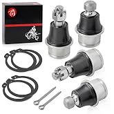 Upper and lower Ball Joint kit Compatible with Can-Am Maverick 700 800 1000 X3 Turbo R RR Commander 700 1000R Defender HD5 HD7 HD8 HD9 HD10 2018-2024 OEM 706203084 706202045