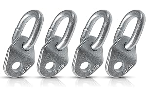 CHUANG Aspligo 4 Sets Engine Lift Bracket Set 7100 5500lbs Capacity Suitable for engine of lifting car, tractor and truck 1/2 inch Lifting Bracket Kit for Use with Load Levelers and Lifting Slings