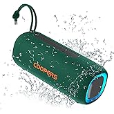 Portable Bluetooth Speaker, Wireless Bluetooth Speaker with Clear Loud Stereo Sound, IPX5 Waterproof Speakers with RGB Lights, BT5.3, Long Playtime, TWS Pairing for Home Outdoor Party Beach Travel