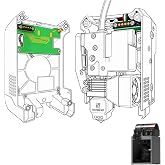SnapC Magnetic Extruder Accessories Upgrade Kit for Bambu Lab P2S/P2S Combo | Magnetic Quick-Release P2S Fan Cover Accessories, No Cutting or Soldering, Easy Installation, Includes Mounting Screws