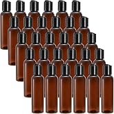 Bekith 30 Pack 4oz Travel Bottles for Toiletries, Small Plastic Squeeze Bottles with Flip Cap, Leakproof Empty Refillable Travel Size Containers For Shampoo, Lotions, Liquid Body Soap