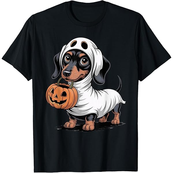 Triple Pumpkin Dog Shirt | Halloween & Thanksgiving Pet Tee Medium
