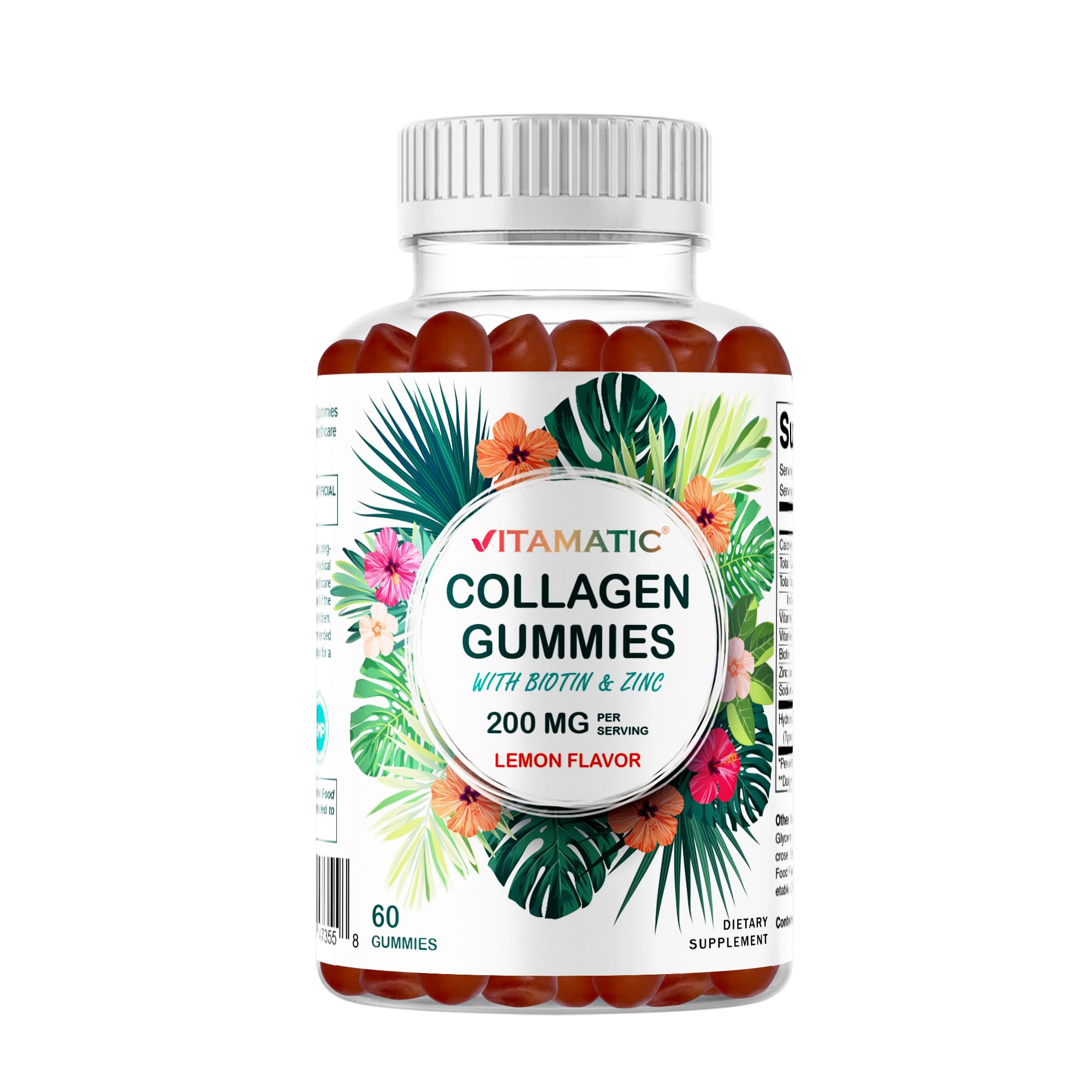 Collagen Gummies 200 mg (Lemon)