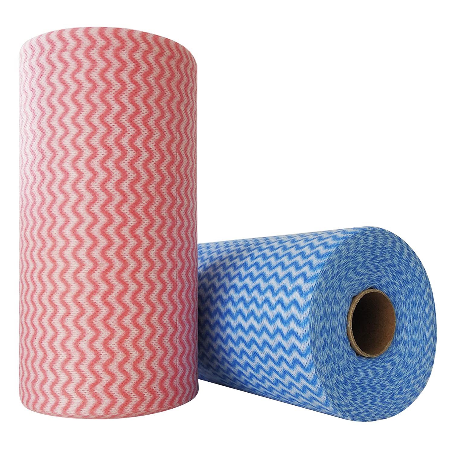 JINYUDOME J Cloth Rolls, Reusable Cleaning Cloths, Universal Cleaning Cloth Roll，2 Rolls 200 Sheets. — image 1