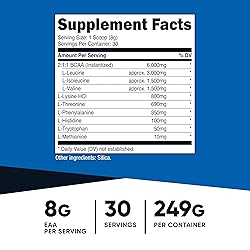 Nutricost EAA Powder 30 Servings