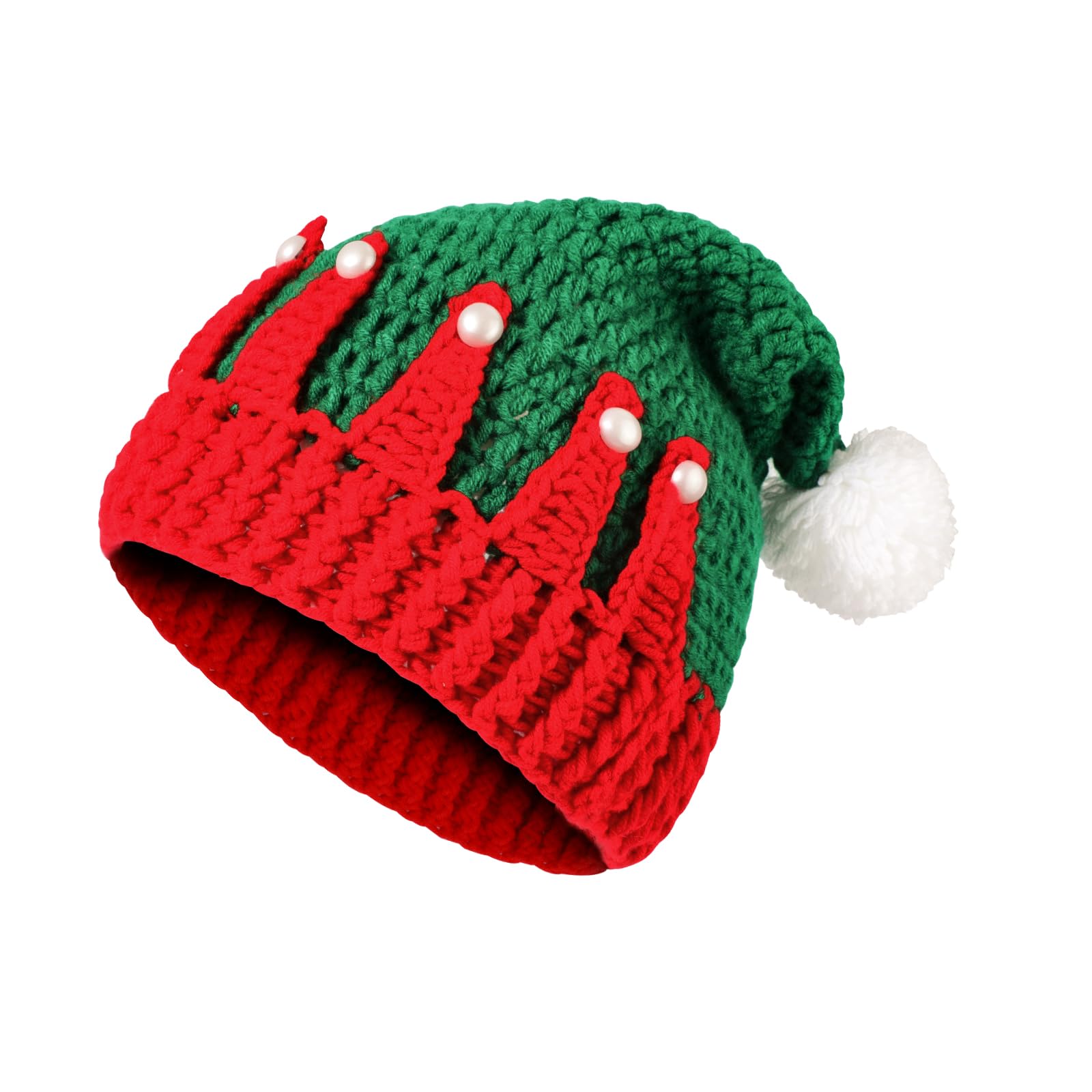 TAGVO Christmas Hat for Kids Adults, Christmas Party Hats Fancy Dress Christmas Hats Santa Hats, Christmas Fun Hats Santa Costume for Xmas Party Santa Hat Bulk