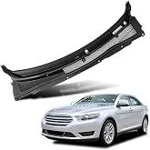 BZJUNQI DG1Z-5402228-B Windshield Wiper Cowl Panel Grille Fits for Ford Taurus 2013 2014 2015 2016 2017 2018 2019 Front Windshield Wiper Cowl Cover Panel DG1Z-5402228-AA