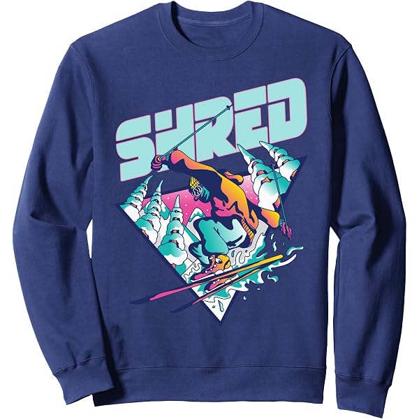 Sweat-shirt de ski Utah vintage des années 90 taille M par maillot - France