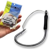 Harmony Fishing - Razor Series Wacky Weedless WG Hooks - The Ultimate Bass Fishing Hooks for The Wacky Rig &amp; Neko Rig