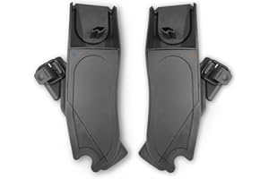 UPPAbaby Lower Infant Car Seat Adapter for Maxi-COSI, Nuna, and Cybex, Black