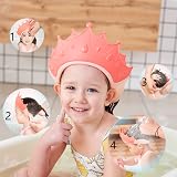 FUSACONY Baby Shower Cap Shield Pink Crown 0-9 Years Kids Visor Hat view 4