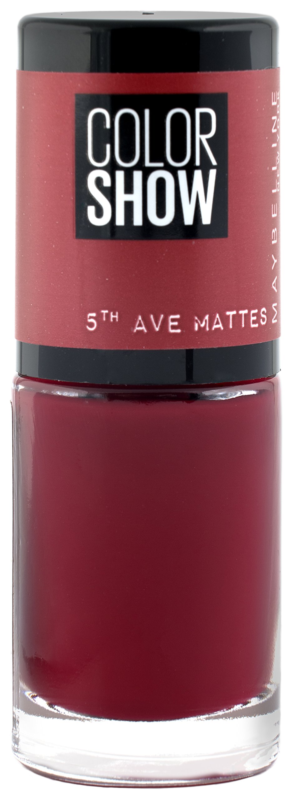 Maybelline Color Show 5th Ave Matte 456 Wine at 5 Nail Polish 7ml