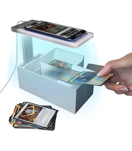 Trading Card Stand CloudValley Trading  Adjustable Holder For MTG/TCG Cards,  Compatible With ManaBox App Card Scanner Stand