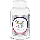 Centrum Minis Silver Women's Multivitamin for Women 50 Plus, Multimineral Supplement with Vitamin D3, B Vitamins, Non-GMO Ingredients, Supports Memory and Cognition in Older Adults - 280 Ct