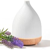 InnoGear 100ml Essential Oil Diffuser for Home Aroma Scent Small Humidifier | Palm-sized, USB Powered, Cool Mist Humidifier, Aromatherapy, Auto Shut-Off, 8 Colors, Ultrasonic, Quiet, for Essential Oils