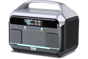 DARANENER Portable Power Station 300W. 268.8Wh (600W Surge) LiFePo4 Solar Generator with USB-C PD60W Fast Charge, 110V Pure Sine Wave AC Outlet Outdoor Quiet Generators for CPAP Home Use Camping Outage