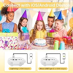 ARTSEA Mini Portable Projector for iPhone - HD