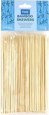 PME Small Bamboo Skewers Pack of 100 6 inches Beige
