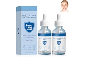 GHENGUA Nudenta Odontic Repair,Cavity Healing Tooth Armor Liquid–Nano Hydroxyapatite Remineralization Complex for Cavity Repair，Protects Tooth Enamel and Helps Keep Gum Healthy- 60 ML 2PCS