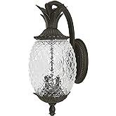 Acclaim Lighting | 7502BC | Lanai Collection | Large Outdoor Wall Mounted Pineapple Dimmable Lantern | Durable Anti-Rust Cast