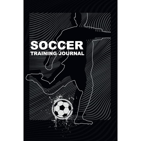 Soccer Notebook: One page dedicated to note-taking and another