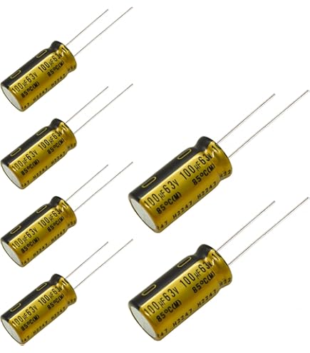 6 pcs Nichicon FG Capacitors 100V 1uf Audio Grade: Amazon