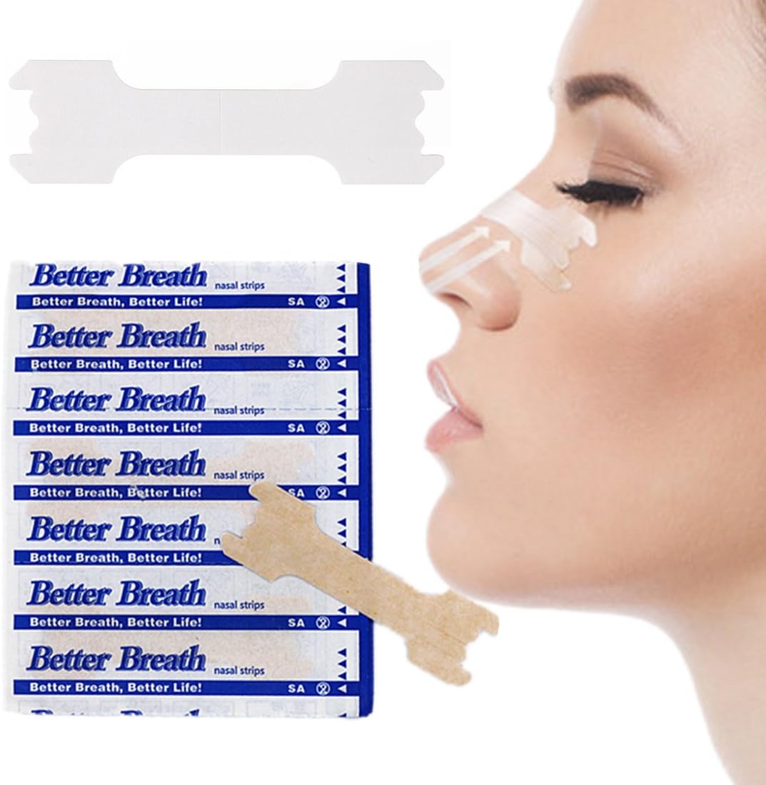 Breathe Right Nasal Strips for Reduce Snoring Better Breath Anti Snoring Improve Sleeping 66mm*19mm (300): Health & Personal Care