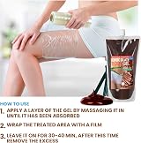 Bleu Marine Bretania Chocolate Body Wrap Gel 400g Detox Slimming Anti-Cellulite view 5