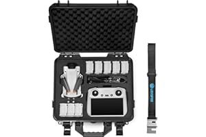 Lekufee Carrying Case Compatible with DJI Mini 3 Pro Drone and New DJI RC Controller or DJI RC N1 Remote Controller and DJI M