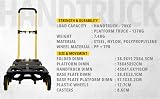Stanley Sack Truck 2-in-1 Folding Trolley SXWTD-FT585 70/137 kg view 3