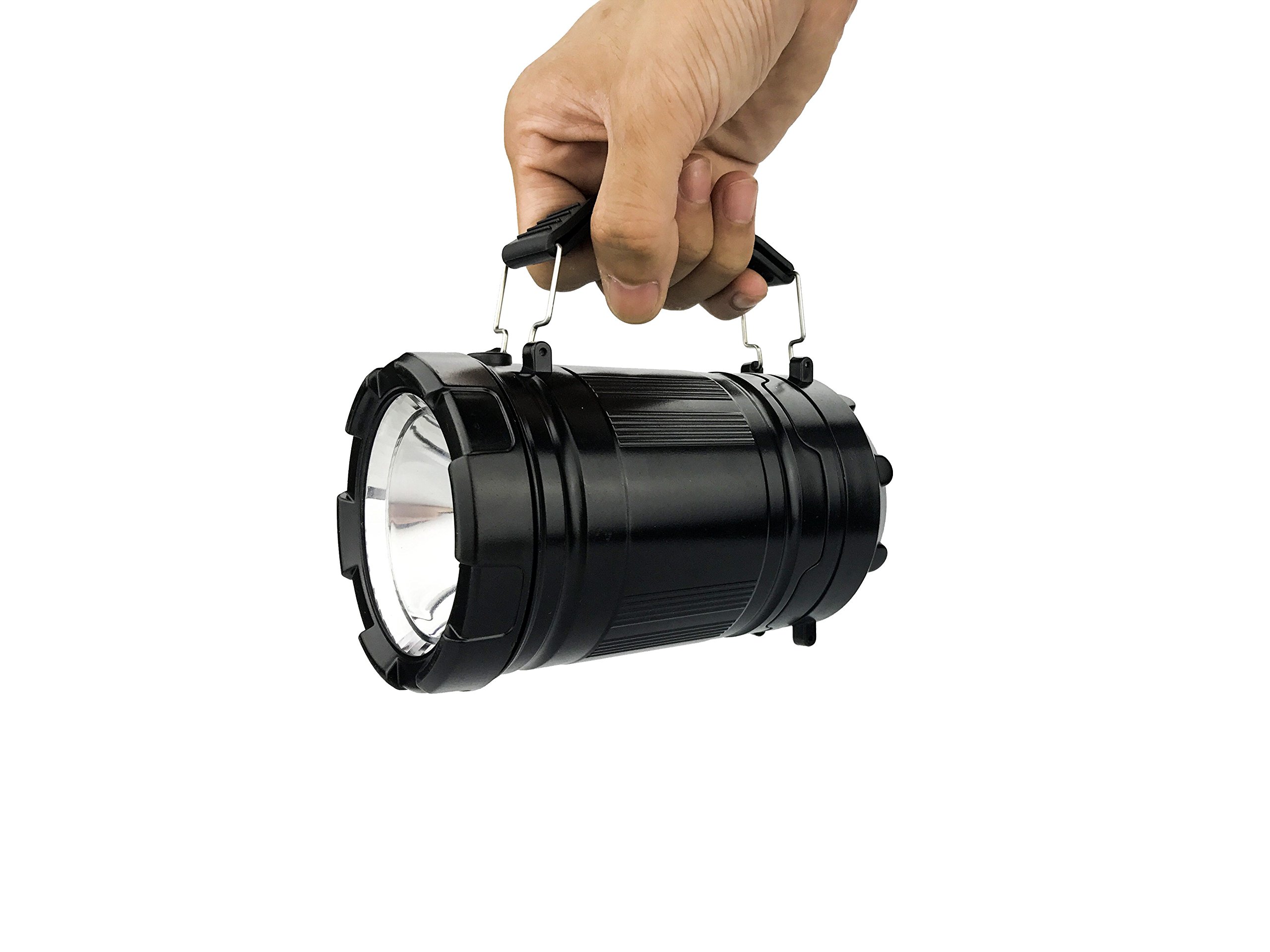 Windaze Camping Lantern 2 in 1 LED Flashlights Water Resistant Lamp Battery Powered Ultra- Bright Light for Hiking Fishing Emergency