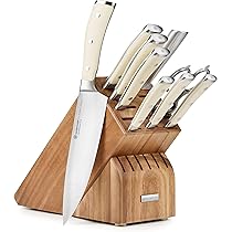 Amazon.com: Wusthof Classic Ikon Creme 10 Piece Knife Set with