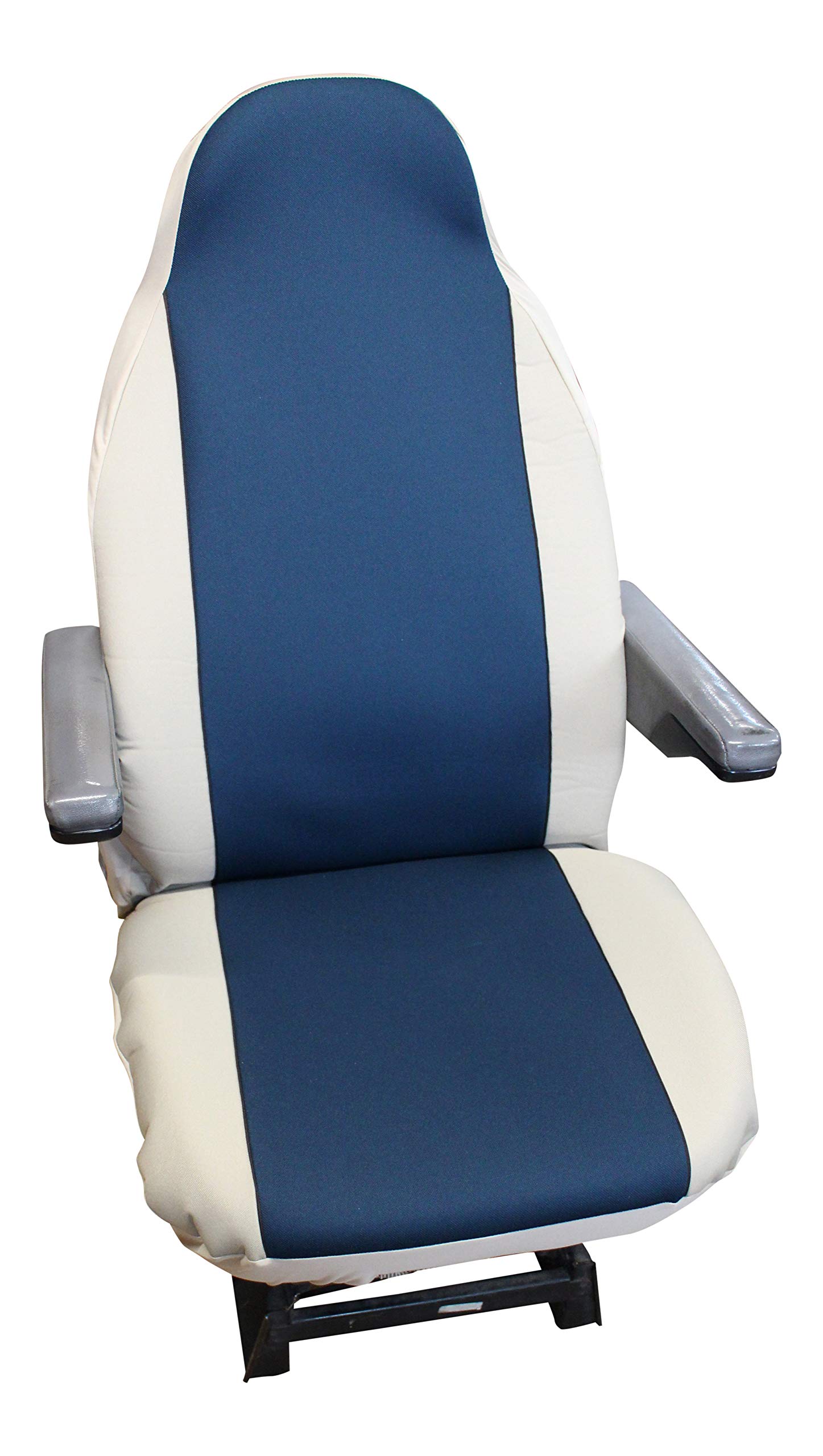 Carseatcover-UK Luxury MOTORHOME Seat Covers[UNIVERSAL FIT] [CHOICE OF 10 FABRICS] (Jelly Blue)