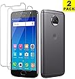 2 x Moto G5S Plus Panzerglas, Melojoy Geh&auml;rtetem Glas Hartglas Moto G5S Plus Schutzfolie Panzerfolie Folie (Kompatibel f&uuml;r Moto G5S Plus, nicht f&uuml;r Moto G5S)