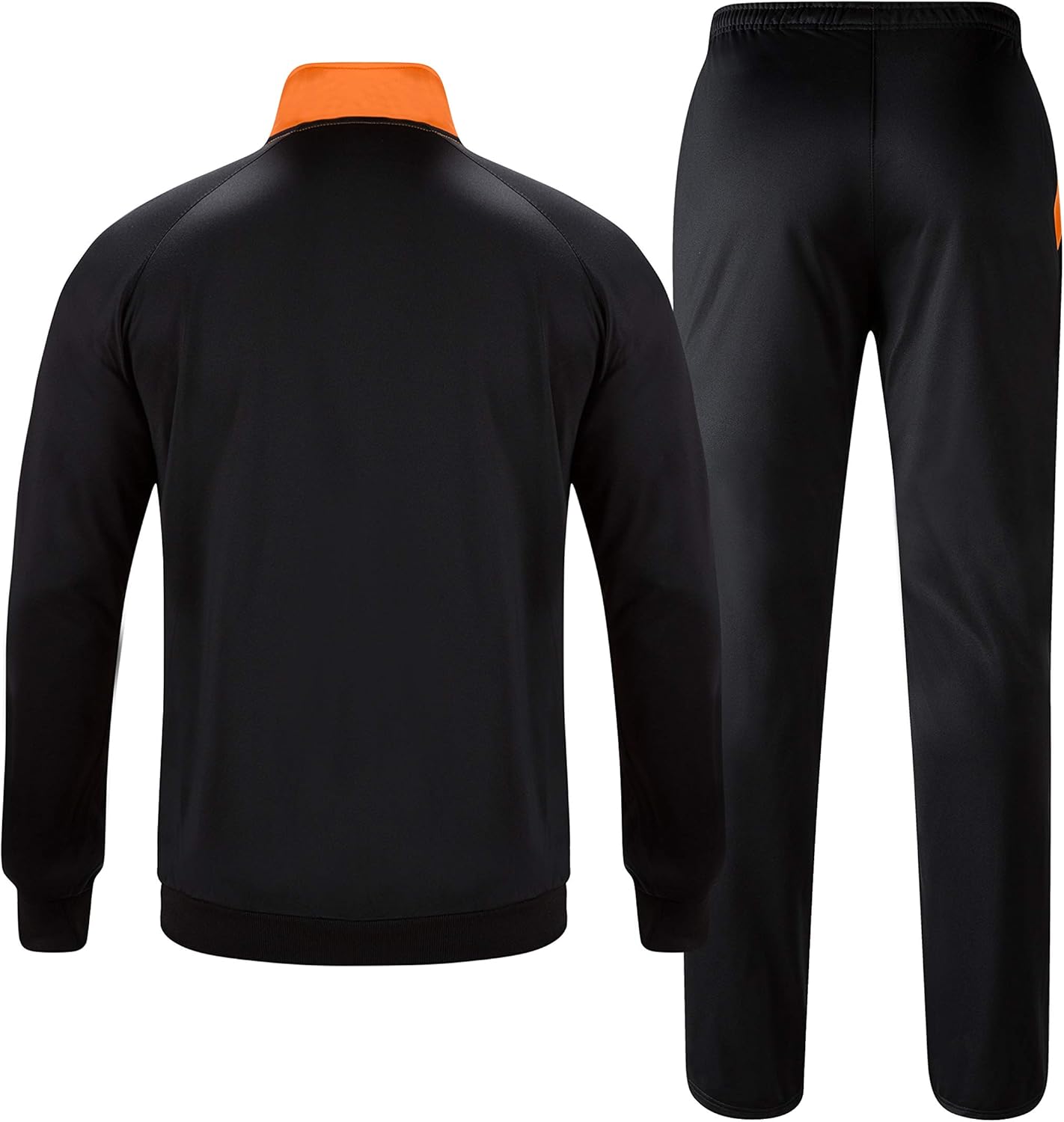 Men's Outdoor 2 Piece Jacket Pants Track Suit Sport Sweat Suit Set at  Men’s Clothing store