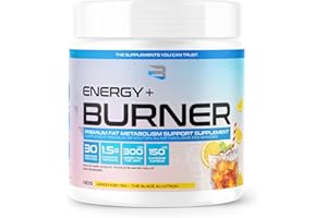 Energy + Burner Believe Supplements - FEEL-GOOD ENERGY TO POWER YOUR DAY (Lemon Iced Tea)