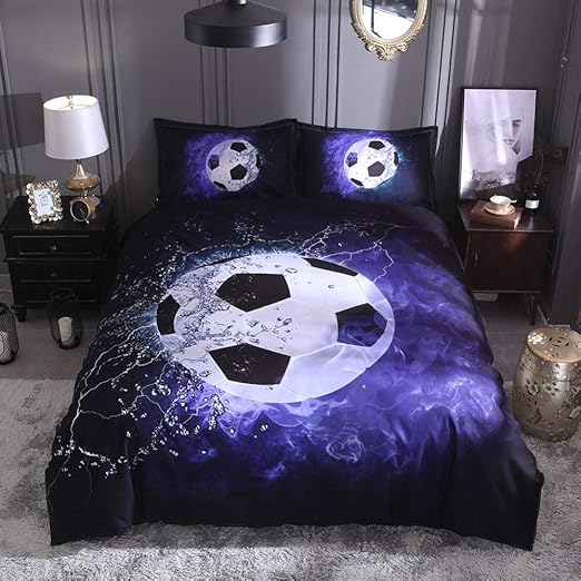 girls football bedding