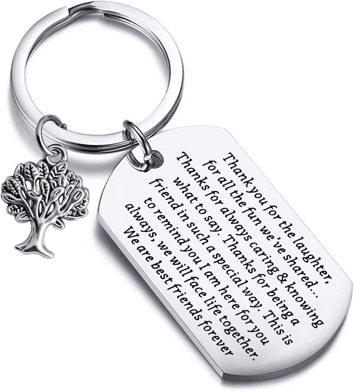 FUSTMW Unbiological Sister Gifts Soul Sister Keychain Gifts Friendship Gifts for Friend BFF Bestie Keychain