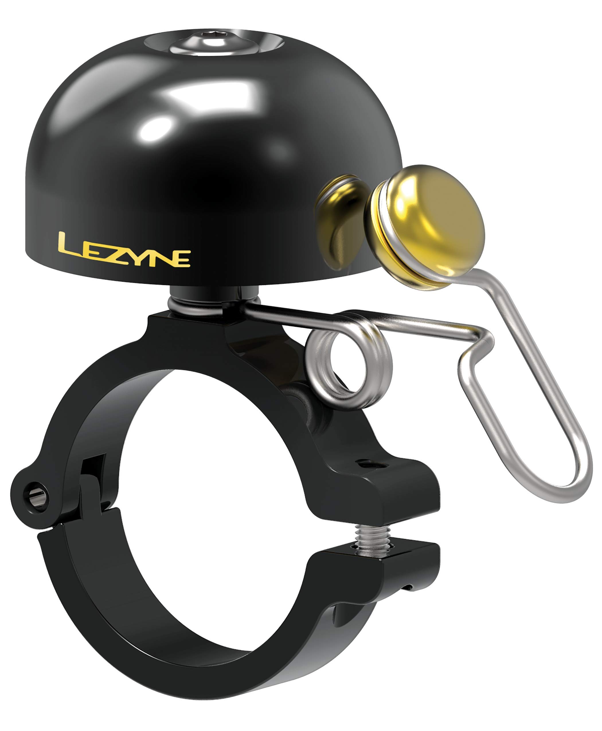 LEZYNE bell accessory classic brass bell black