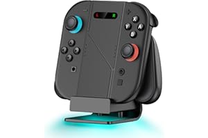 HEYLACOOLX Switch 2 Charging Grip Stand Compatible with Joycon 2 Controller