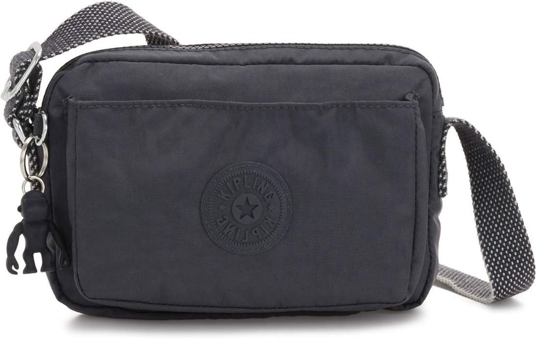 Kipling Abanu Crossbody Bag Night Grey Handbags