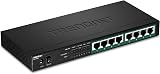 TRENDnet TPE-TG84 8-Port Gigabit PoE+ Switch 120W Budget 16Gbps Fanless view 5