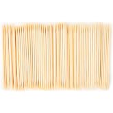 HOPELF Bamboo Toothpicks for Teeth Cleaning, Appetizer, Olive, Barbecue, Fruit, Double-Points Wooden Toothpick.600 Count