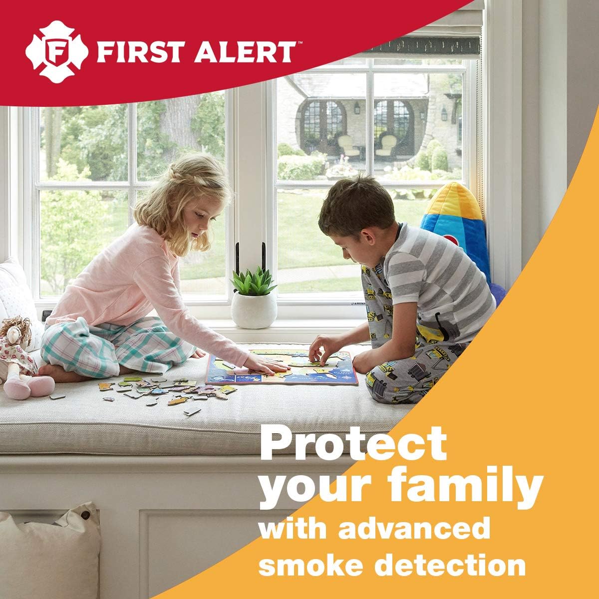 First Alert Battery Powered Smoke Alarm with Silence Button, SA303CN3 - Smoke Detectors - 